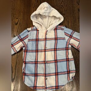 VGUC Hanna Andersson hooded button-down!